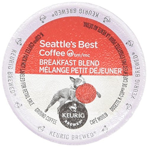 Seattle's Best Coffee, Breakfast Blend- 16 ct, medium roast, k-cup