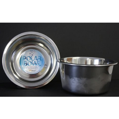 Polar Bowl - Freezable Water Bowl for Pets, Large 58 ounces