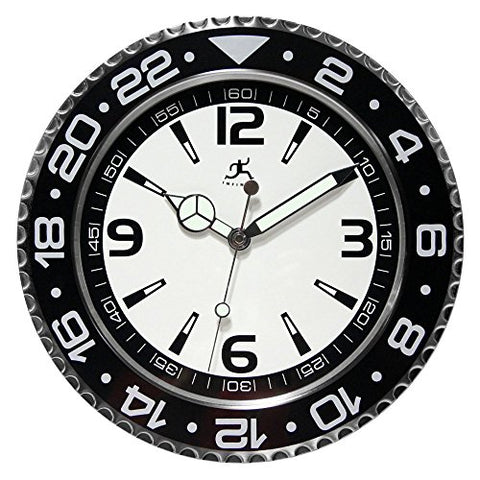 Bazel - 13.5" Watch Style Steel Wall Clock