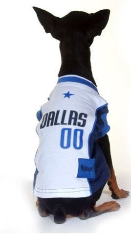 Dallas Mavericks Dog Jersey Small