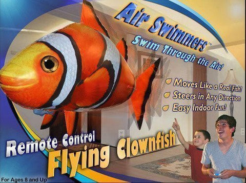 Flying Shark and Flying Clownfish