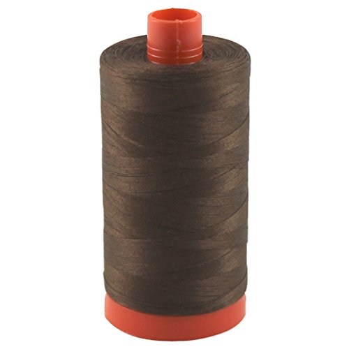 Aurifil- 50wt Cotton 1,422yd, Chocolate