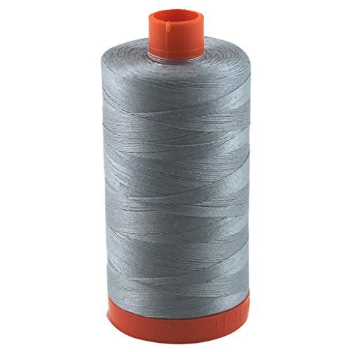 Aurifil- 50wt Cotton 1,422yd, Light Blue Grey