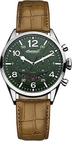 Ingersoll Men's Compton Analog Display Japanese Quartz Brown Watch