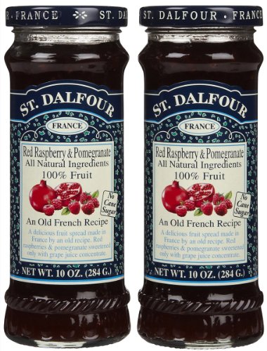 St. Dalfour Pomegranate and Raspberry Conserve 10 oz