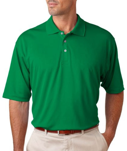 UltraClub Men's UC Performance Polo Shirt (Forest green / XX-Large)