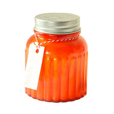 Barr-Co. Blood Orange Amber Apothecary Jar Candle 20 oz