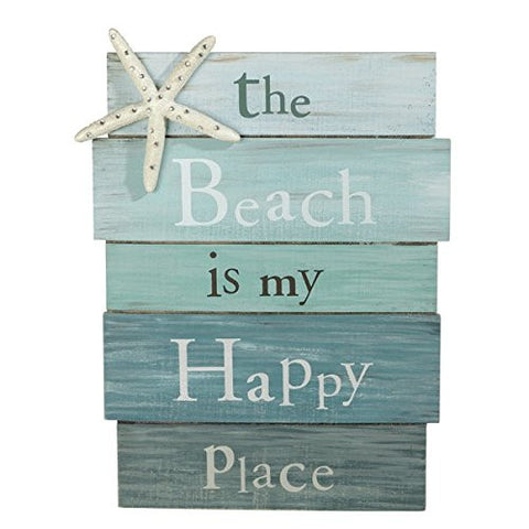 Beach Is My Happy Place Sign