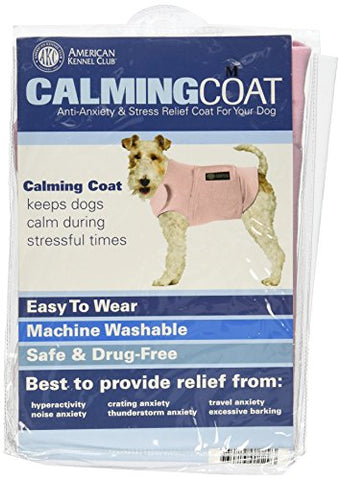 AKC Calming Coat - Pink - Medium