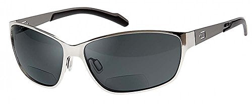 AV1 Stanless Steel Frame, Smoke Lens +2.5