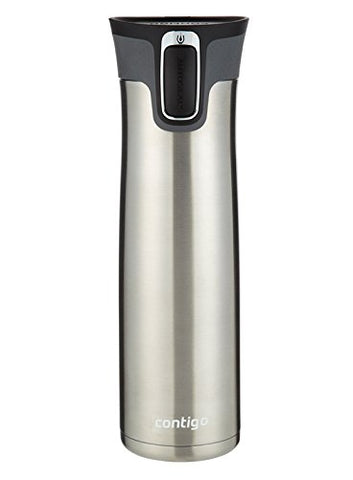 Contigo West Loop 2.0 Autoseal Stainless Steel Tumbler with Easy Clean Lid, 24oz - Stainless Steel