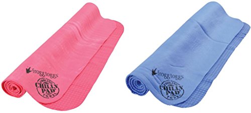 Chilly Pad Cooling Towel (Hot Pink) and Chilly Pad Cooling Towel (Sky Blue)
