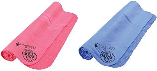 Chilly Pad Cooling Towel (Hot Pink) and Chilly Pad Cooling Towel (Sky Blue)