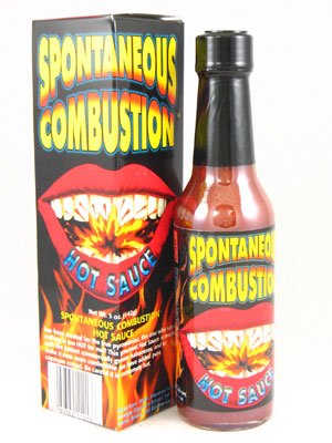 Spontaneous Combustion Hot Sauce 5 oz (not in pricelist)