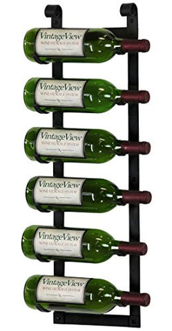 6-Bottle Vintage View Rack