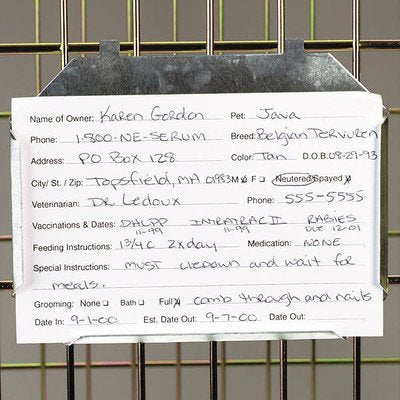 Proselect Metal ID Card Holders - 4 x 6 in