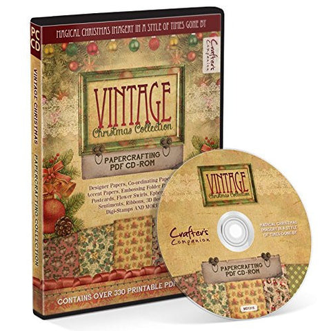 Vintage Christmas Collection - Papercrafting CD-ROM