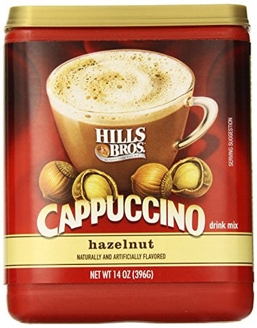 Hills Bros. Instant Cappuccino Mix - Hazelnut, 14oz (not in pricelist)