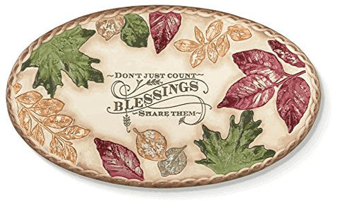 Blessings Oval Tray