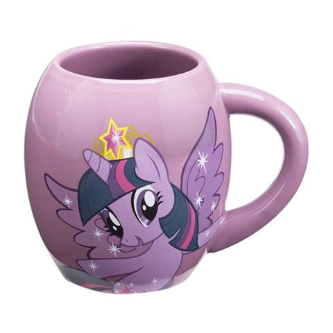 My Little Pony Twilight Sparkle 18 oz. Oval Ceramic Mug, 5.5"x4"x4.5"