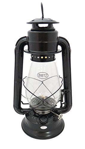 Dietz Junior Lantern, Black Plain Trim