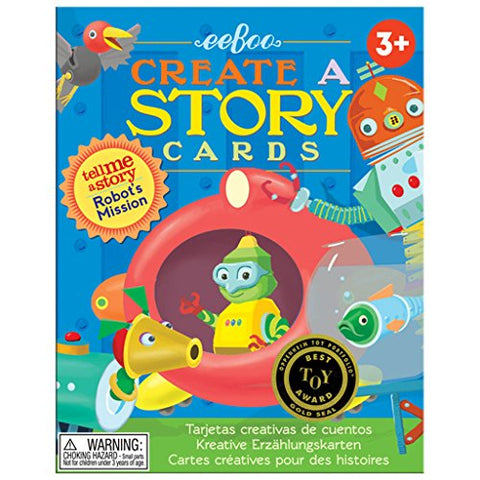 eeBoo Create and Tell Me A Story Cards, Robot's Mission