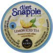 Snapple - Diet Lemon Iced Tea, 12-Count K-Cup