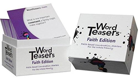 WordTeasers Classic Deck: Faith Edition, 6x6x3