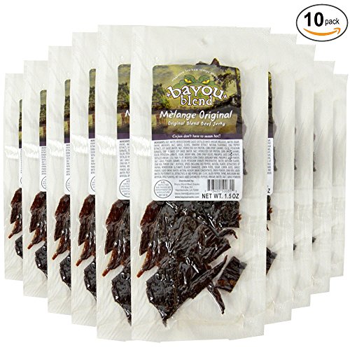 South Louisiana Style Beef Jerky - Mélange Original, 1.5 oz.