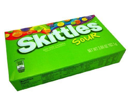 Skittles - Sour Theater Box, 3.2oz