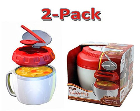 Soup/Meal Container, 2.6C, PP- Red