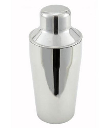Cocktail Shaker 3-Pc Set, 10 oz, Stainless Steel, Set of 12