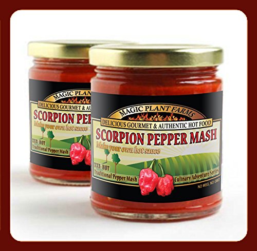Magic Plant Farms Scorpion Pepper Mash Puree, 9oz.