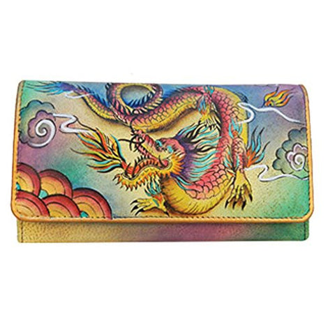 Imperial Dragon Accordian Flap Wallet