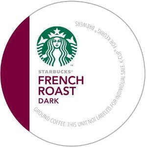 Starbucks, French Roast, dark roast,k-cup