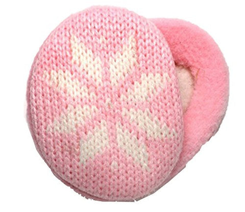 EARBAGS THINSLTE FLEECE GRY LG (Pink Snowflake / Large)