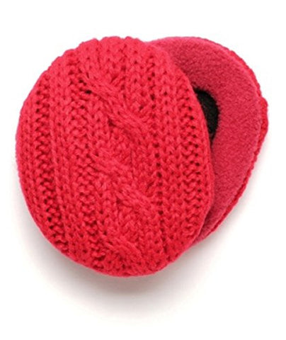 EARBAGS THINSLTE FLEECE GRY LG (Red Cable / Medium)