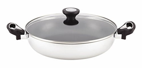 Farberware 11" Covered Polished Aluminum NS Everything Pan