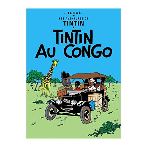 Tintin Congo Poster