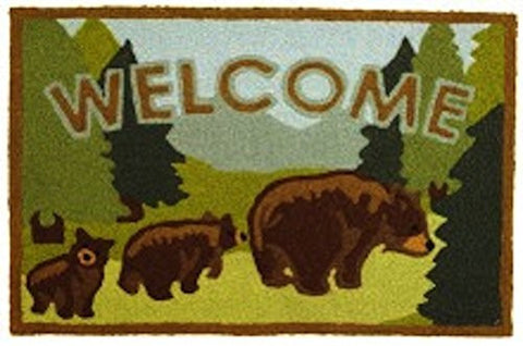 Welcome Bears 21" x 33"