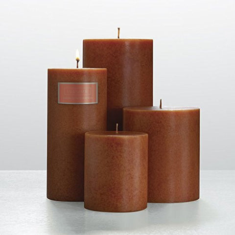 3x6 Round Pillar Candle - Heirloom Pumpkin