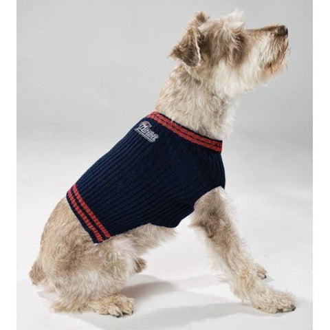 New England Patriots Dog Sweater, medium