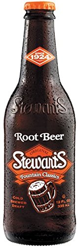 Stewart's Soda Original Root Beer 24 Count 12 Oz