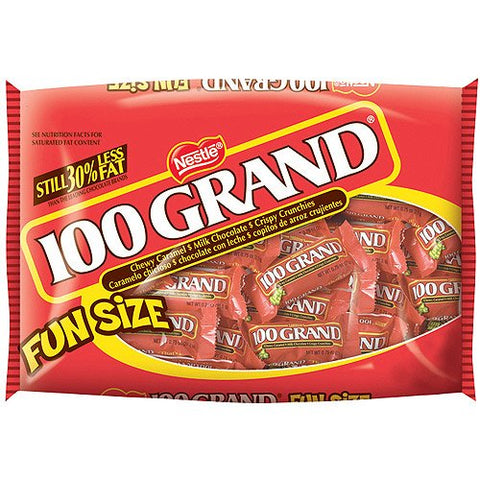 100 Grand Fun Size Bars, 11 oz Bag