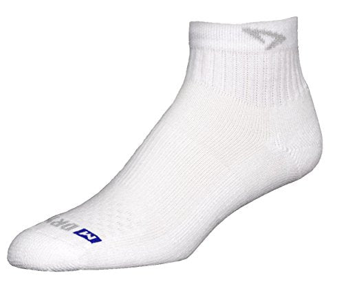 Golf 1/4 Crew - White, XL