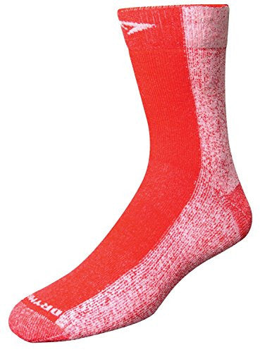 Drymax - Specialty Run & Trail Run Socks, Cold Weather Run Crew - Red, M