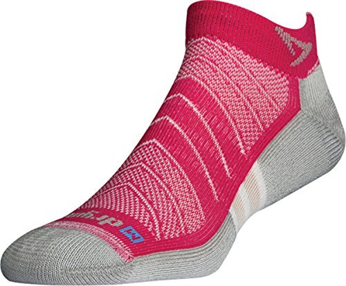 Max Cushion Run Mini Crew - October Pink/Gray, S (not in pricelist)