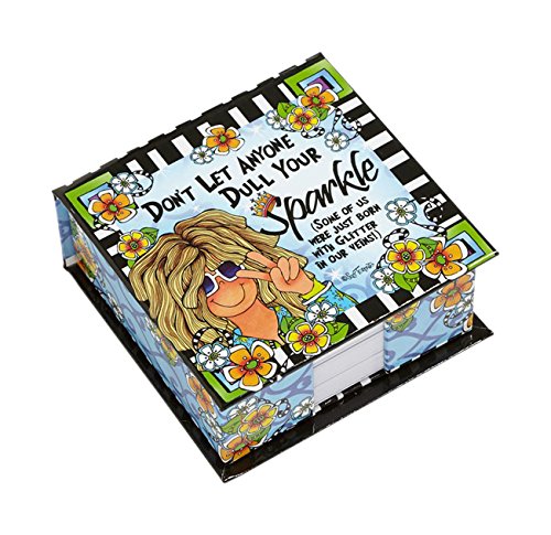 Enesco Suzy Memo Cube Sparkle