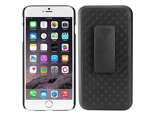 Cellet Shell + Holster + Kickstand Combo Case with Belt Clip for Apple iPhone 6 Plus & iPhone 6s Plus