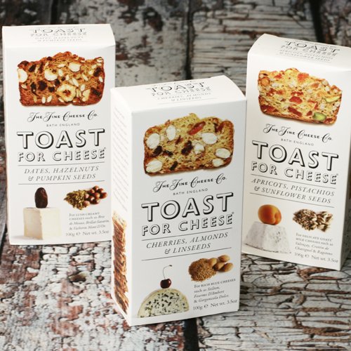 Toast for Cheese by the Fine Cheese Co., Quince and Pecans
